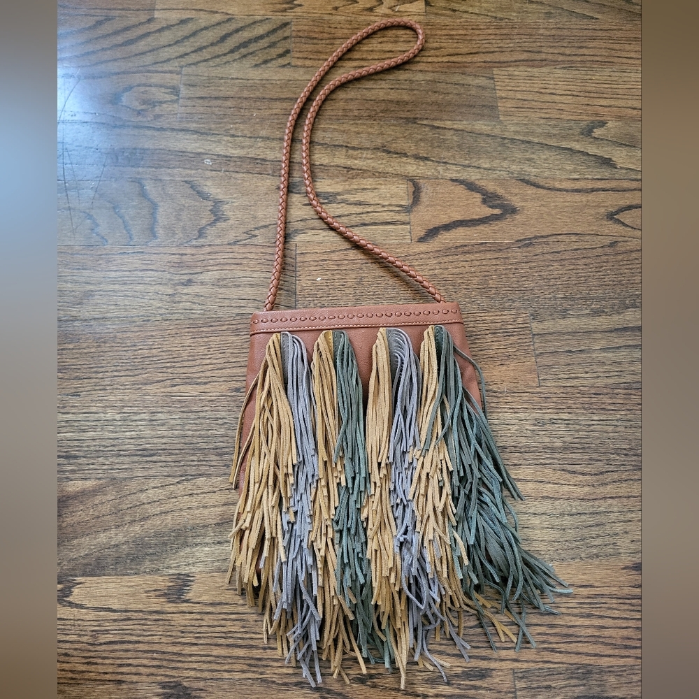 Sam Edelman 'Jane' Suede Fringe Bag
